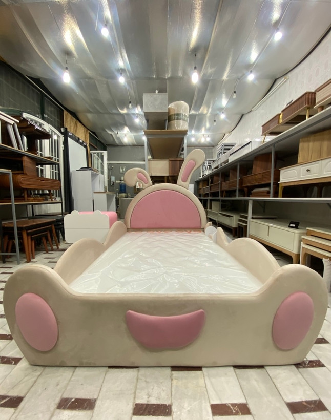 تخت خرگوشی 200x120 همراه با سرسره