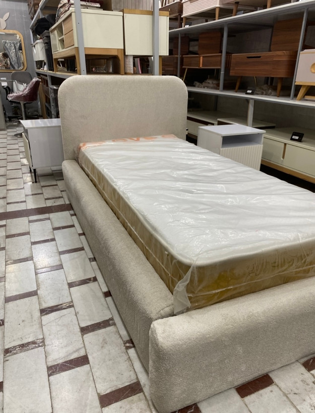 تخت یکنفره لارگو پارچه تدی